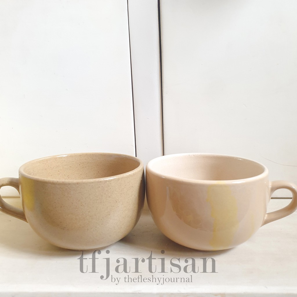 GREAT BRITAIN - POT KERAMIK CUP CANGKIR 11 CM KAKTUS SUKULEN BESAR
