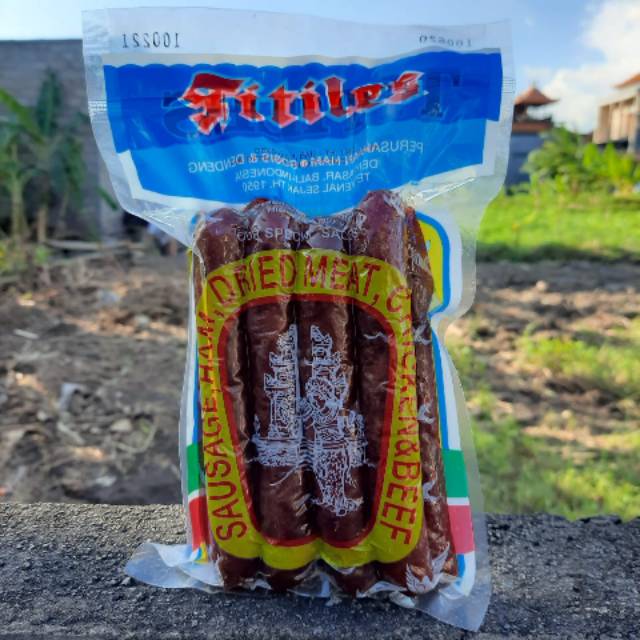 

Sosis Titiles Babi (Lapchiong)