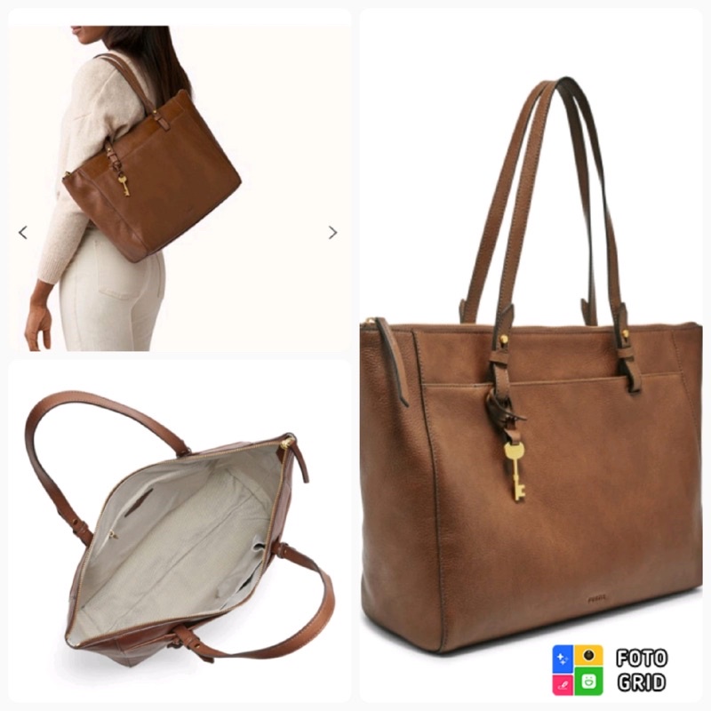 Fossil Rachel tote brown