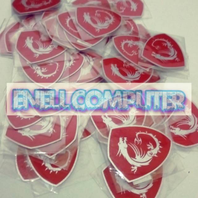 Sticker MSI Oem Motherboard