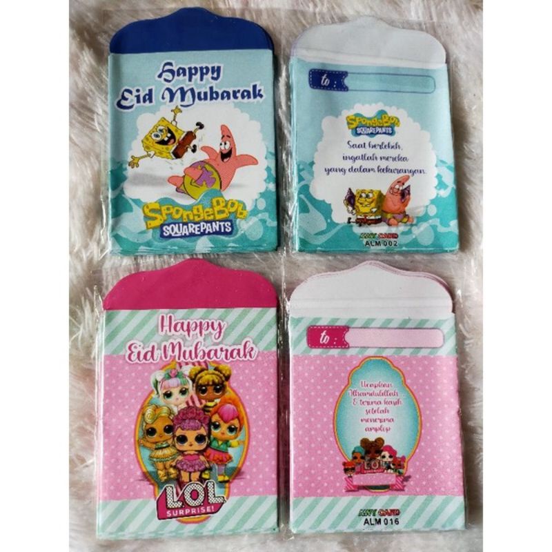 

Amplop lebaran angpao motif random