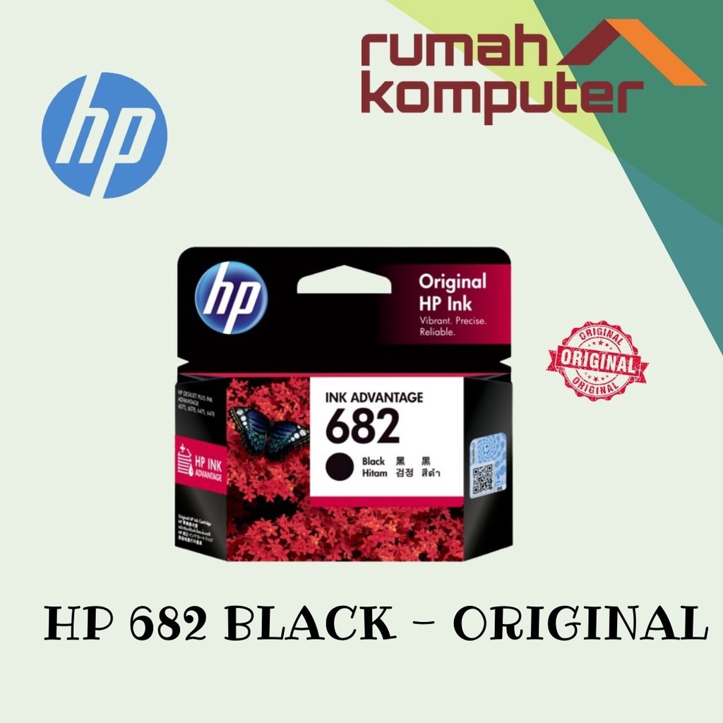 HP 682 black [ tinta printer HP Dj2335 / 2336 / 2337 ]