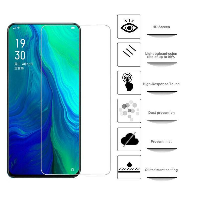 Pelindung Layar Tempered Glass Hd 9h Transparan Untuk Oppo R11 R11S Plus R15 X R17 Pro