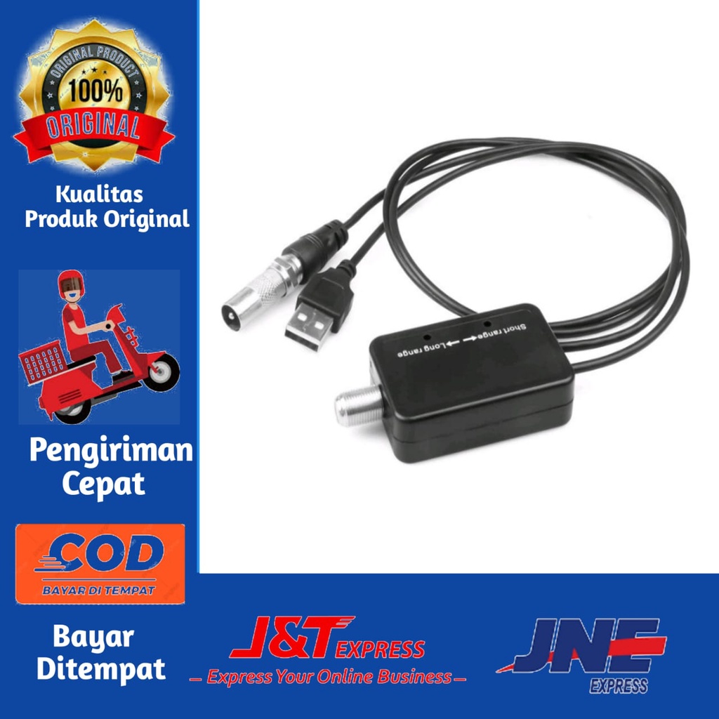 [ORIGINAL 100%] Booster tv penguat signal TV Digital