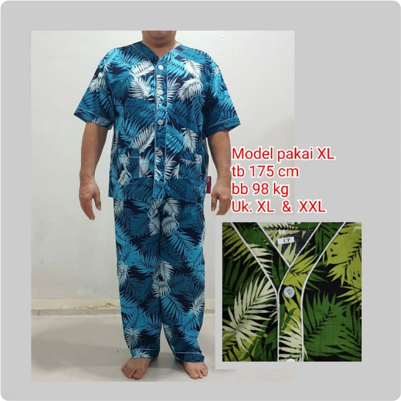 piyama katun XL dan XXL