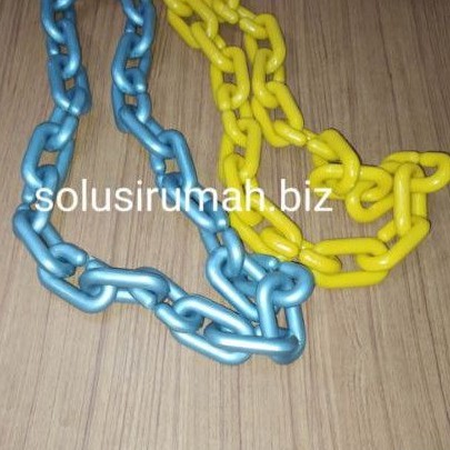 RANTAI PVC 12MM warna 12 MM PER 1M RANTE PLASTIK PLASTIC 1METER