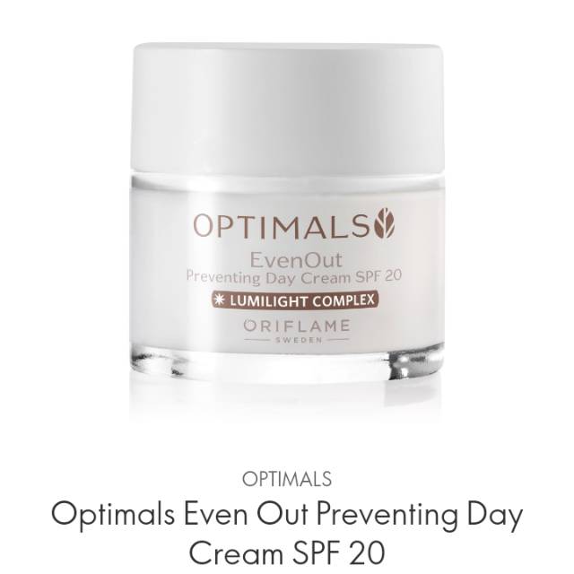 Event out day cream SPF 20. 50ml