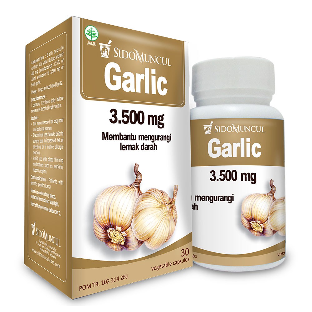 Sidomuncul Herbal Garlic 30S