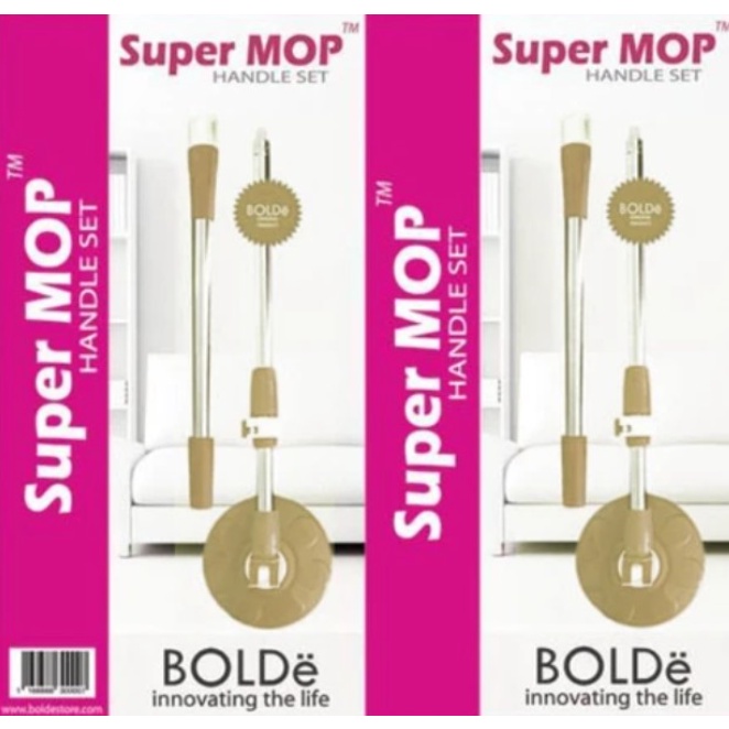 ❤ IJN ❤ BOLDe Tongkat Pel Gagang Handle Set Super MOP