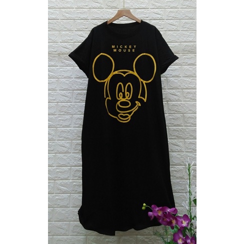 Dress Jumbo Mickey Gold
