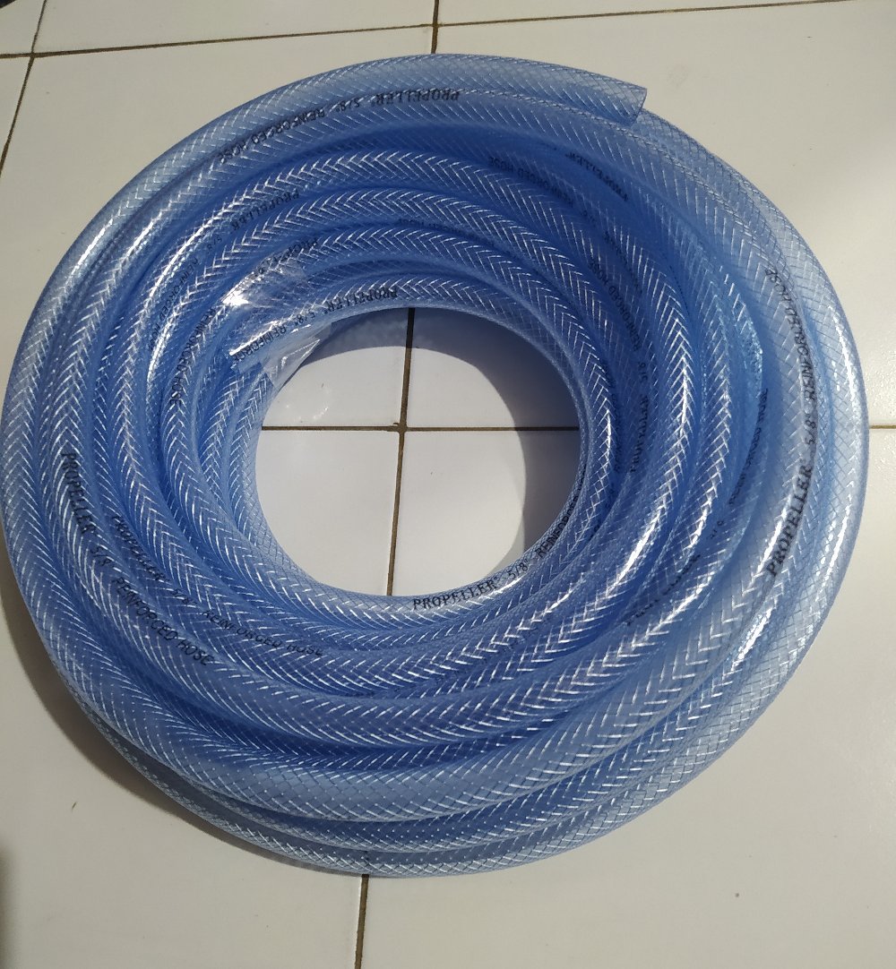 Termurah Selang Air Benang 5/8 2 Mm Bening Propeller/gold Coin Per Meter