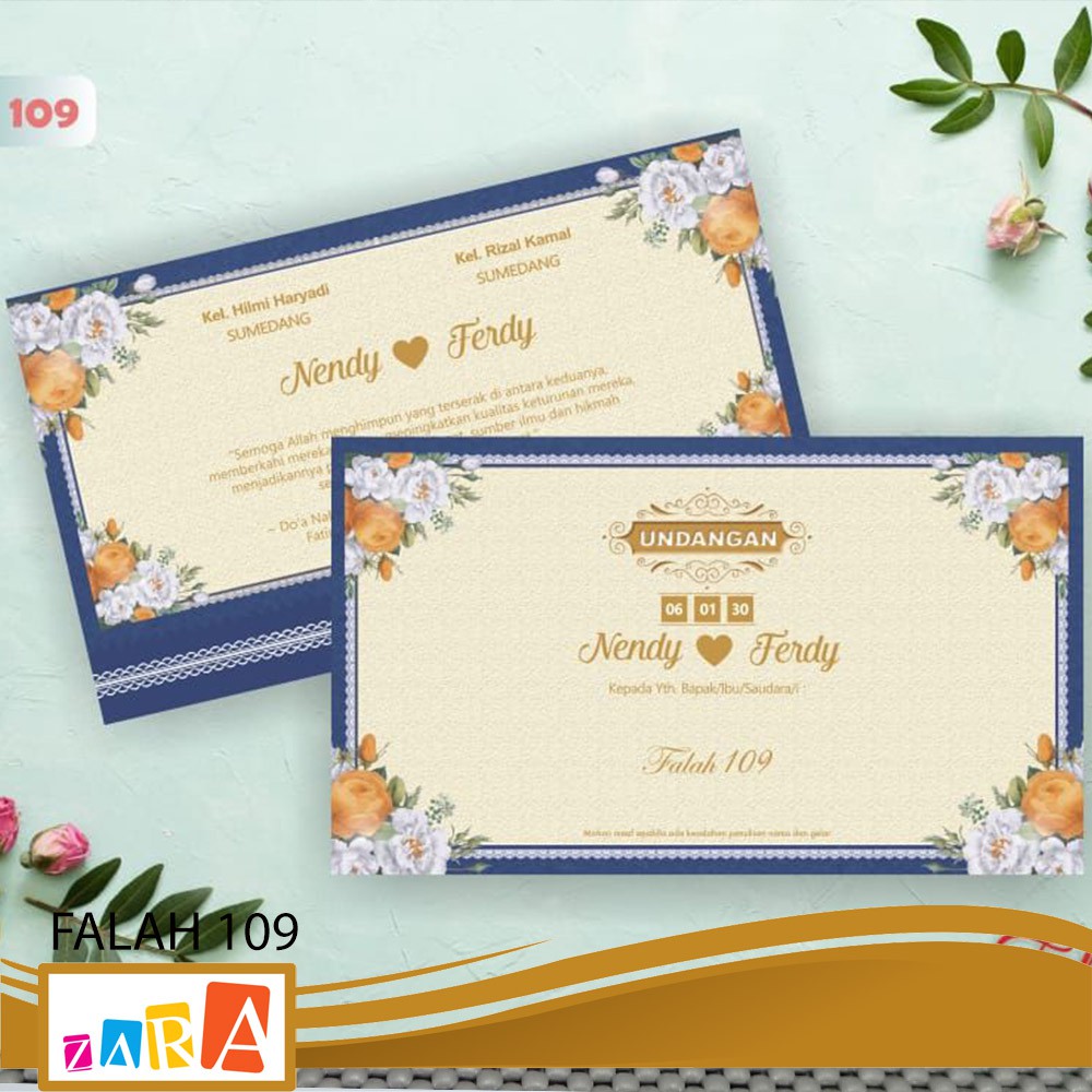 Blangko Undangan Falah 109 Harga Grosir