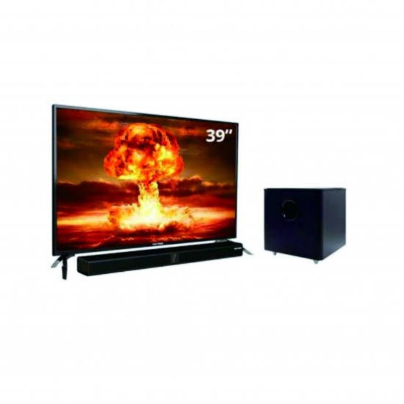 TV TELEVISI LED LCD POLYTRON PLD 40B8850 40 B 8850 IN INCH " USB HDMI FULL HD SOUNDBAR SPEAKER DOLBY
