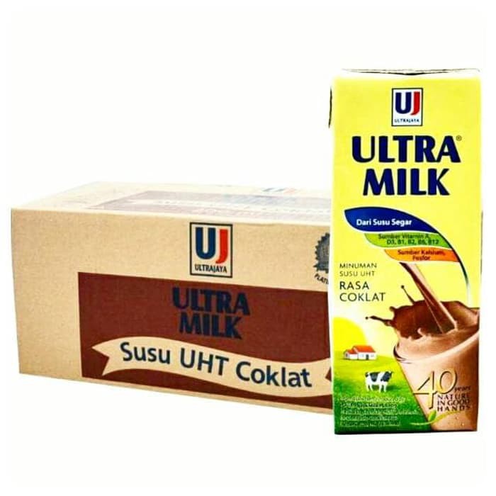 

Susu Ultra Milk coklat 200 Ml /24 Pcs