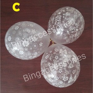 Balon latex transparan RT0225