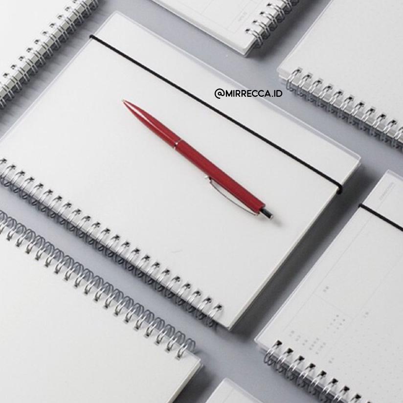 

[(BAYAR DITEMPAT) A5 SIMPLE STYLE SPIRAL NOTEBOOK