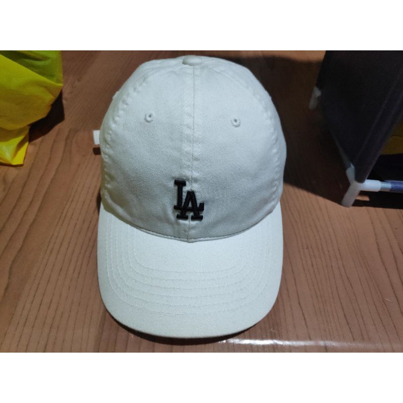 Topi mlb LA dodgers white