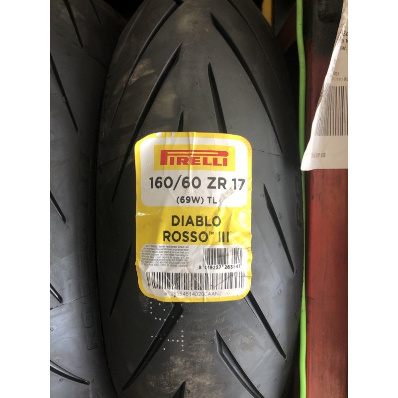 BAN MOTOR  PIRELLI DIABLO ROSSO III 160/60-17