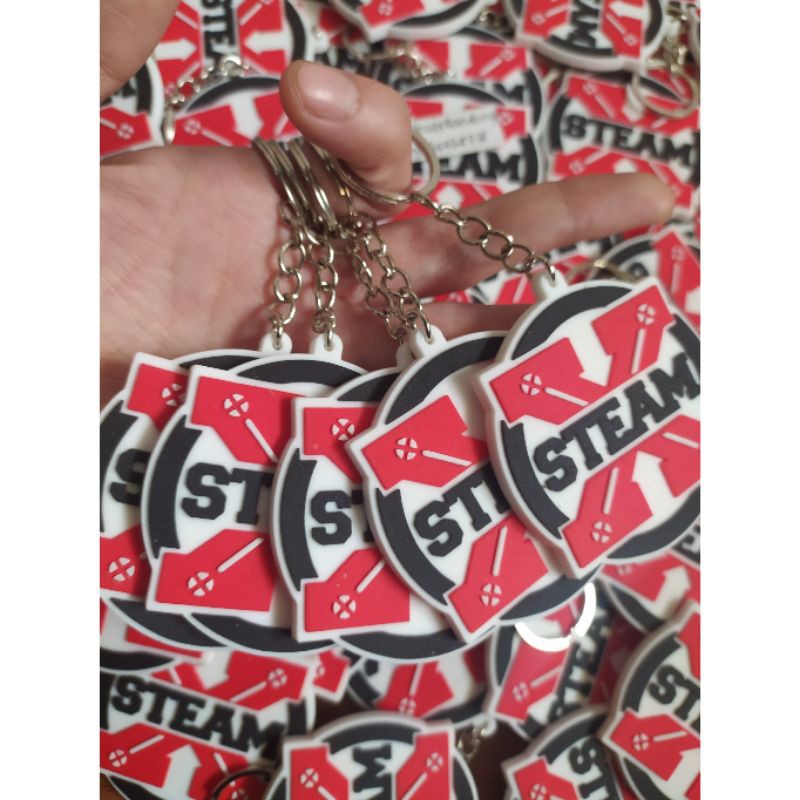 Rubber Keychain Souvenir Unik Gantungan Kunci Karet custom Termurah