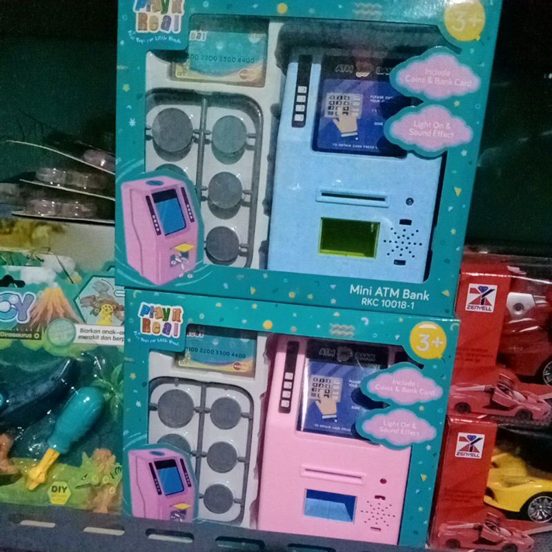 MAINAN ATM MINI / MONEY SAFE / BRANGKAS MINI MAINAN