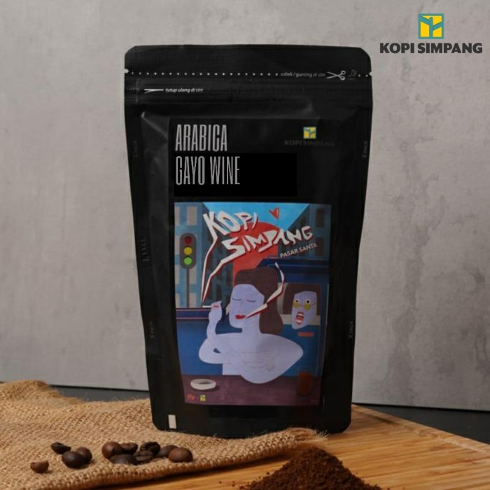 

KOPI GAYO WINE ARABICA 250 g (BIJI KOPI/BUBUK KOPI).