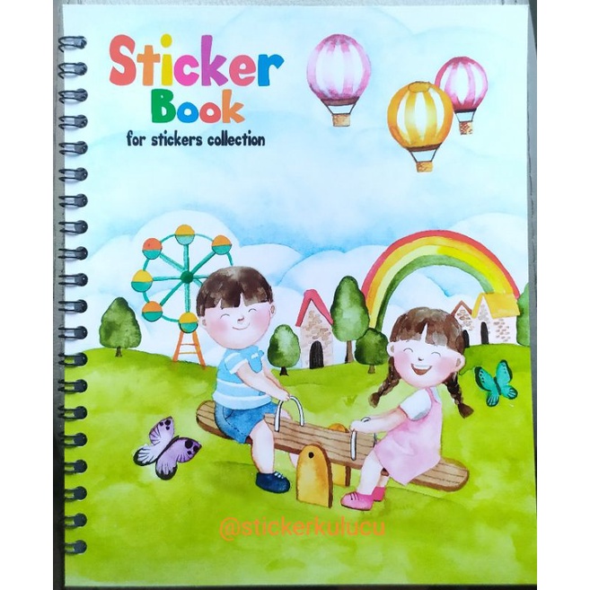 Buku Stiker / Album Stiker / Sticker Book Anak-anak