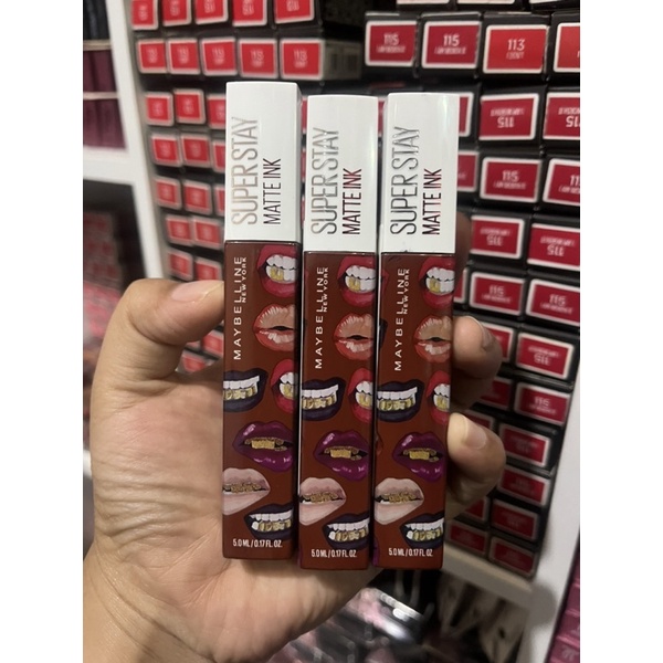 MAYBELLINE Superstay Matte Ink Lipcream 100% ORIGINAL (Rijek Kemasan)