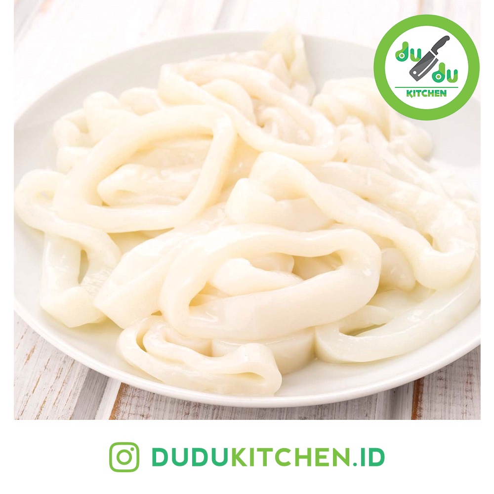 

(Dudu Kitchen) Cumi Ring - 500 gr Squid Calamari Frozen Seafood Beku