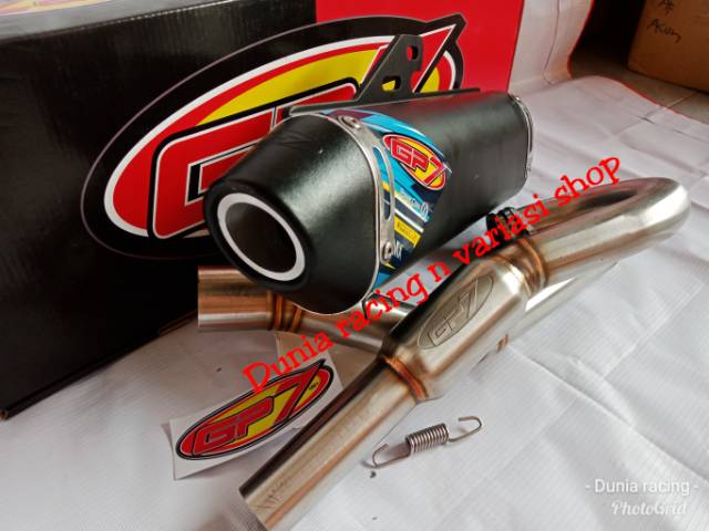 Knalpot GP7 MX series Honda CRF 150 original GP7