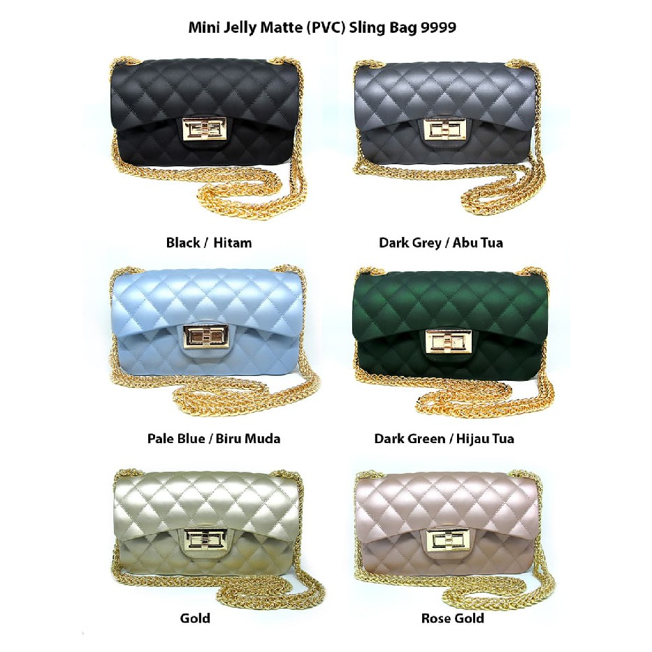 HEMAT Tas modern terkini JM9999 Tas Jelly Matte Diamond HEMAT Tas modern terkini JM9999 Tas Jelly Matte Diamond