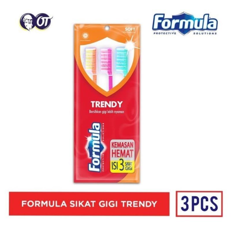 FORMULA SIKAT GIGI DIAMOND  MEDIUM/TRENDY BLING (ISI 3/ ISI 1)
