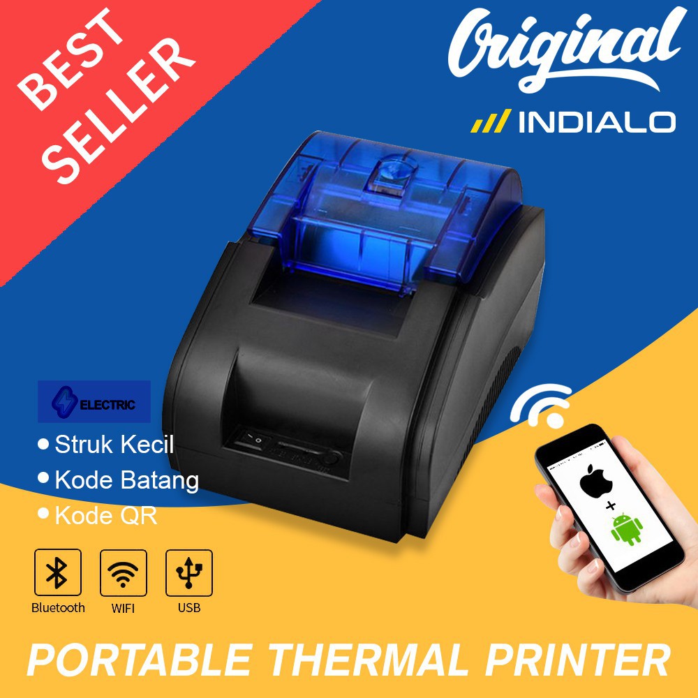 

DISKON POS PRINTER Elektronik JK58H 58MM KERTAS THERMAL KASIR