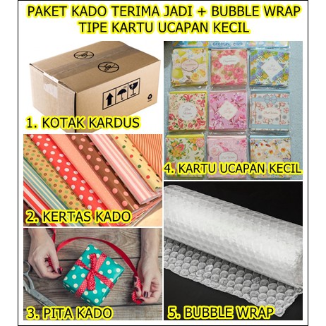 

TERIMA BERES - Paket untuk bungkus kado buat customer yg ingin paket nya utk kado