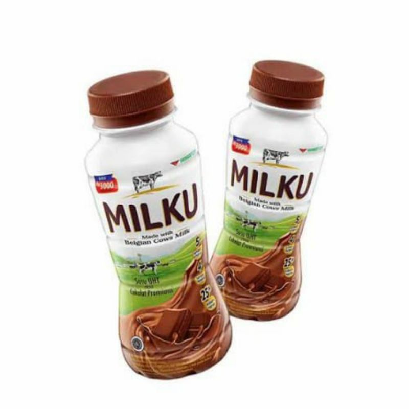 PCS - Milku Susu UHT Coklat Strawberry 200ml