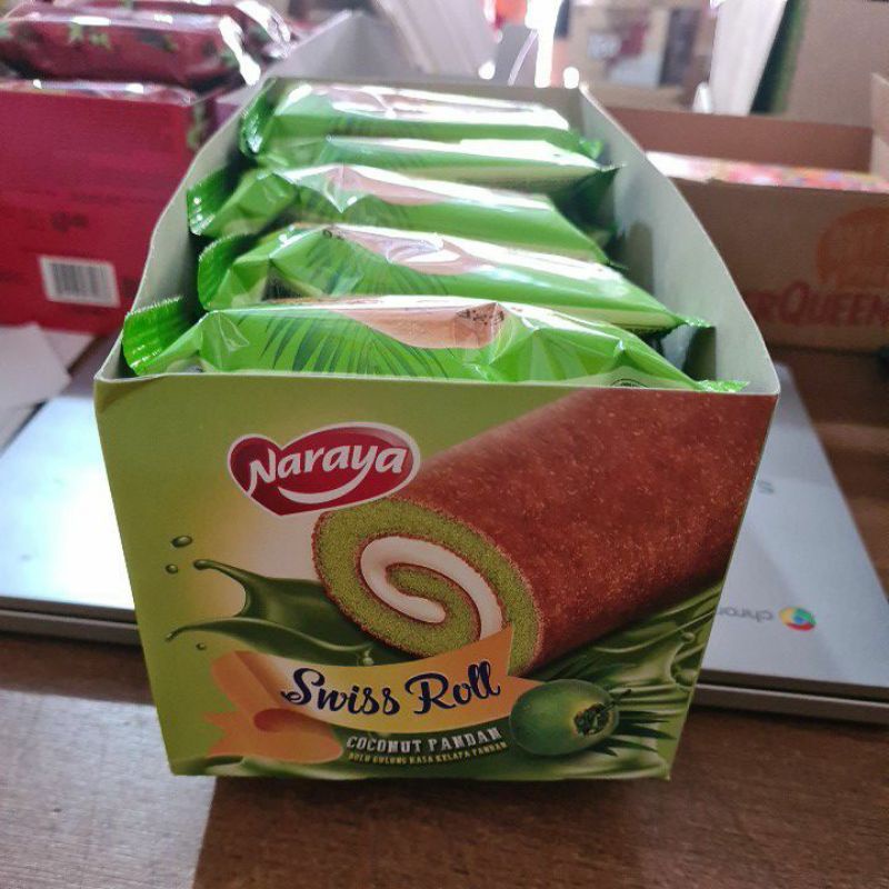 Naraya swiss roll (1 set isi 5 bks)