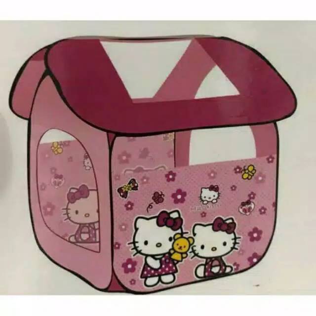 Mainan Tenda Hello Kitty rumah hello Kitty