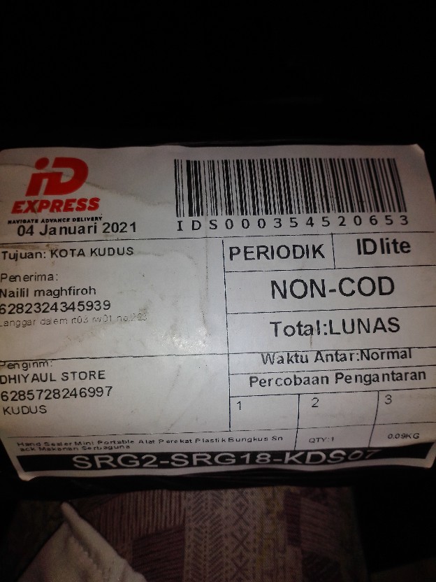 Hand Sealer Mini Portable Alat Perekat Plastik Bungkus Snack Makanan Serbaguna