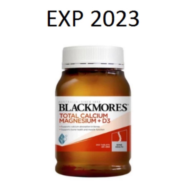 Blackmores Total Calcium Magnesium D3 200 kapsul asli dari Australia Suplemen Kalsium