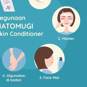 Hatomugi Skin Conditioner Toner 500ml Original Japan / Skin Conditioner GEL Ori Jepang