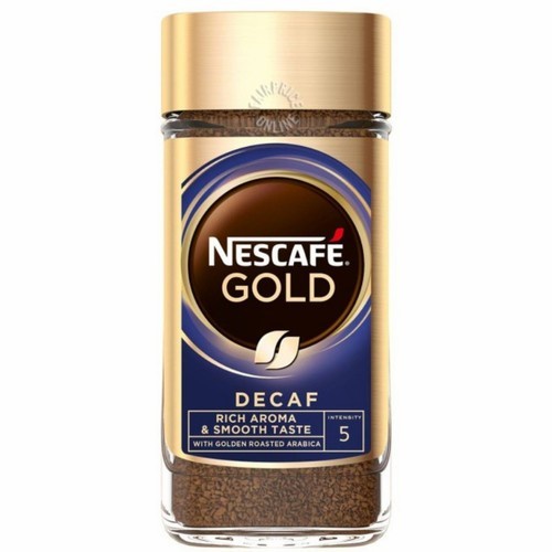 

Nescafe Gold Decaf Rich Aroma & Smooth Taste Biji Kopi Asli 200Gr Original