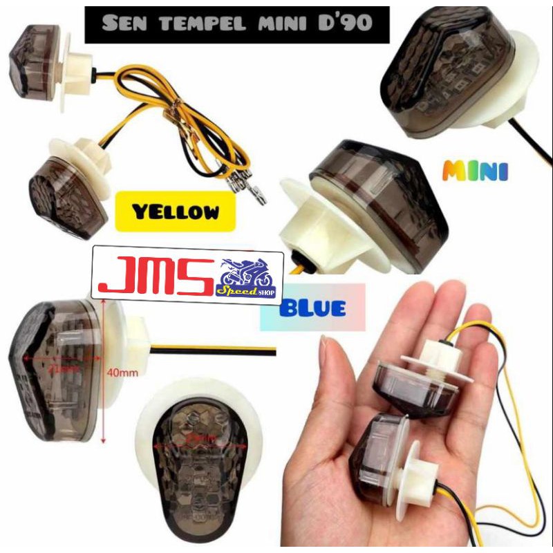 lampu sen tempel mini protaper universal honda yamaha suzuki kawasaki ninja r gsx r15 r25 cbr vixion