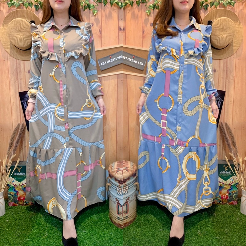 GAMIS LONG DRESS ERME RAMPLE 5011