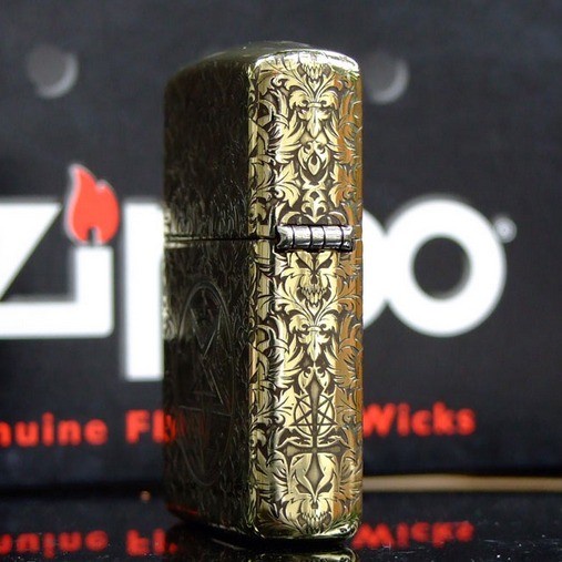 Korek Api Zippo Motif Lucifer Original /Korek Api Zippo/Korek Api Unik/Korek Api Murah/ZIppo Original/Loghter Manci