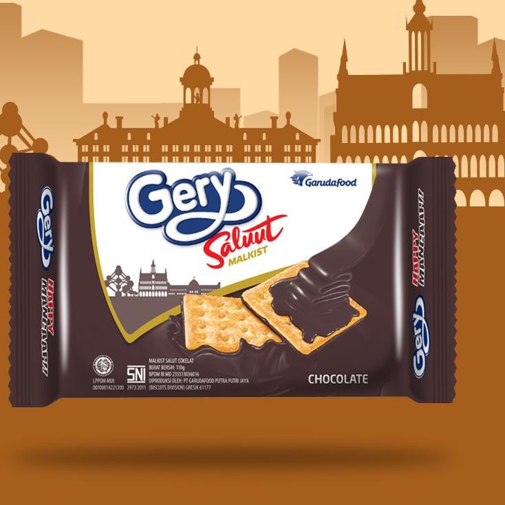 

✼JPN Gery Saluut Malkist Coklat 110 gr x 4 ✼ ★★★★★