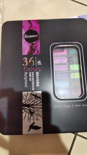 

HJK Cat air padat 36 giorgione warna saingan koi sakura worison set