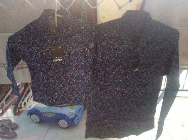 Kemeja Batik Couple Ayah Anak Murah