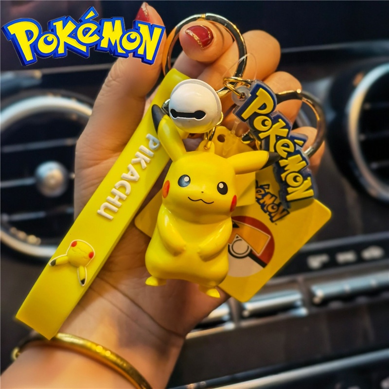 Pok Mon Gantungan Kunci Model Pikachu Tidur