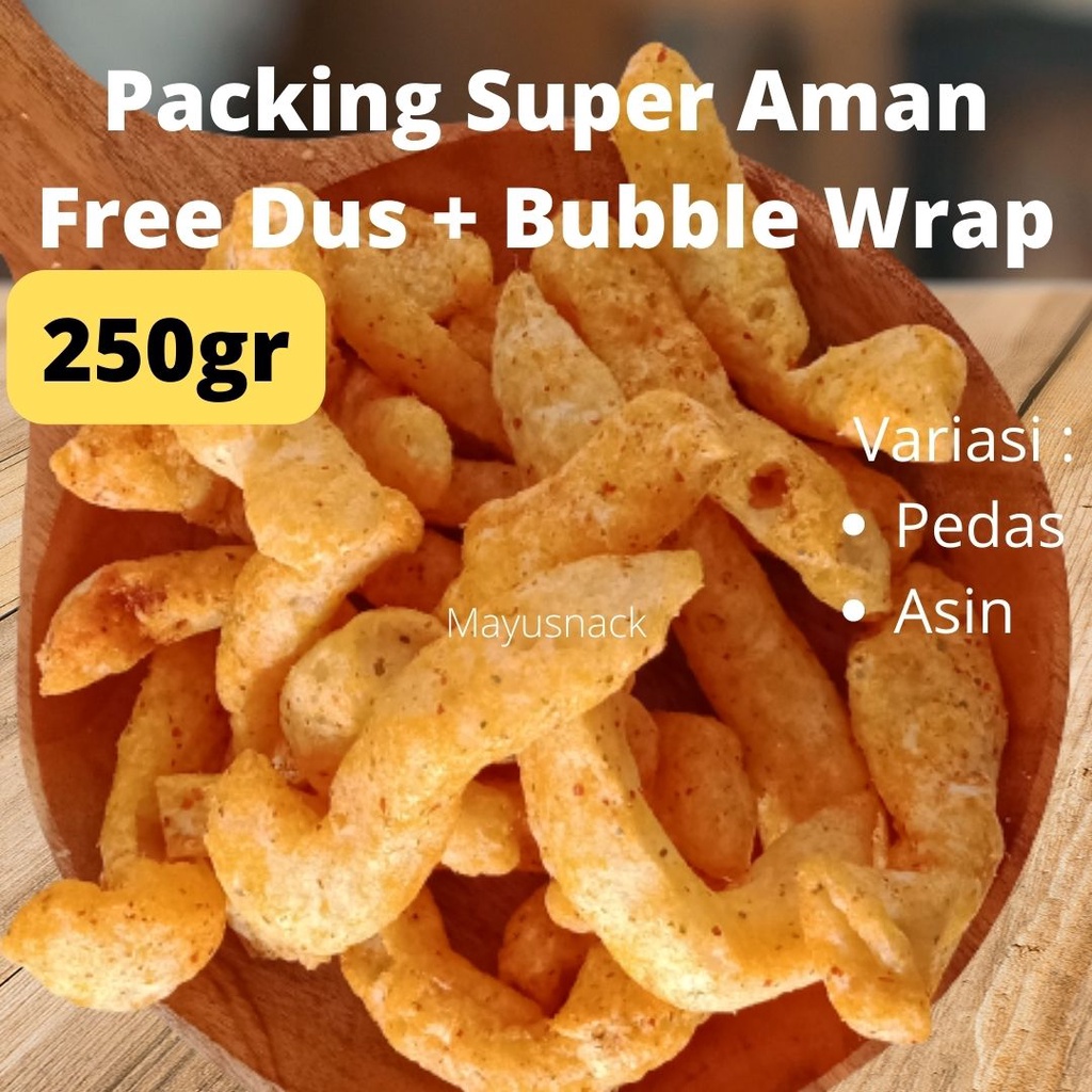 

Batagor Kering Bandung Pedas Daun Jeruk 250gr Snack Kiloan Cemilan Camilan Makanan Ringan Jajanan Jadul Murah