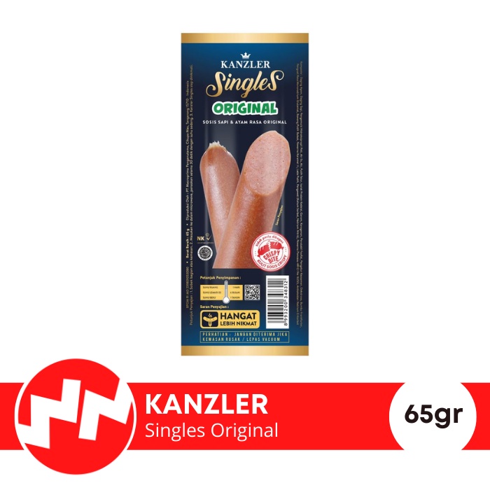 

Kanzler Single Sosis Original 65gr