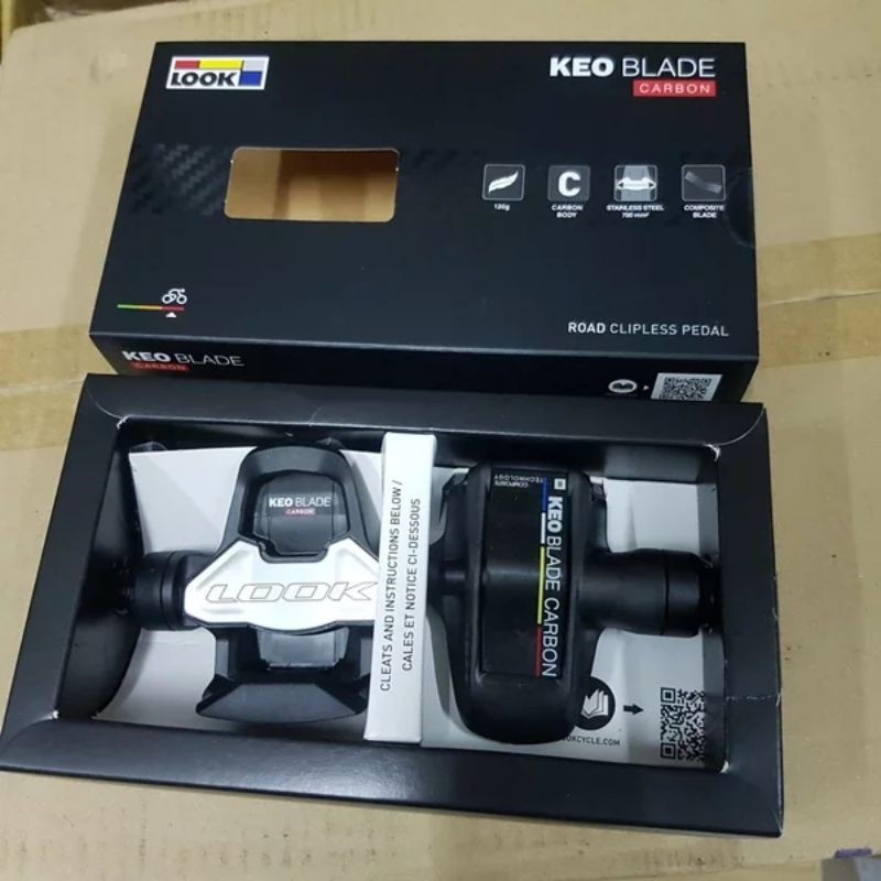 PEDAL CLEAT LOOK KEO BLADE CARBON SEPEDA ROADBIKE